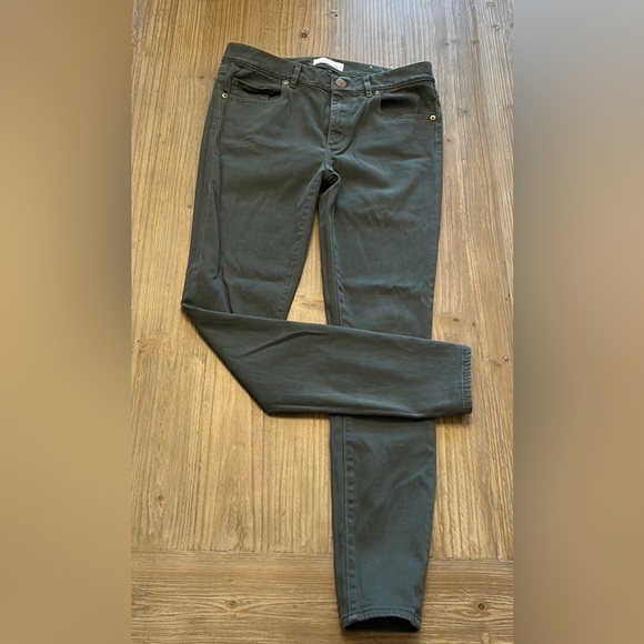 LOFT Leggings Sateen Five Pocket in Marisa Fit Autumn Sage 26 - Picture 2 of 5